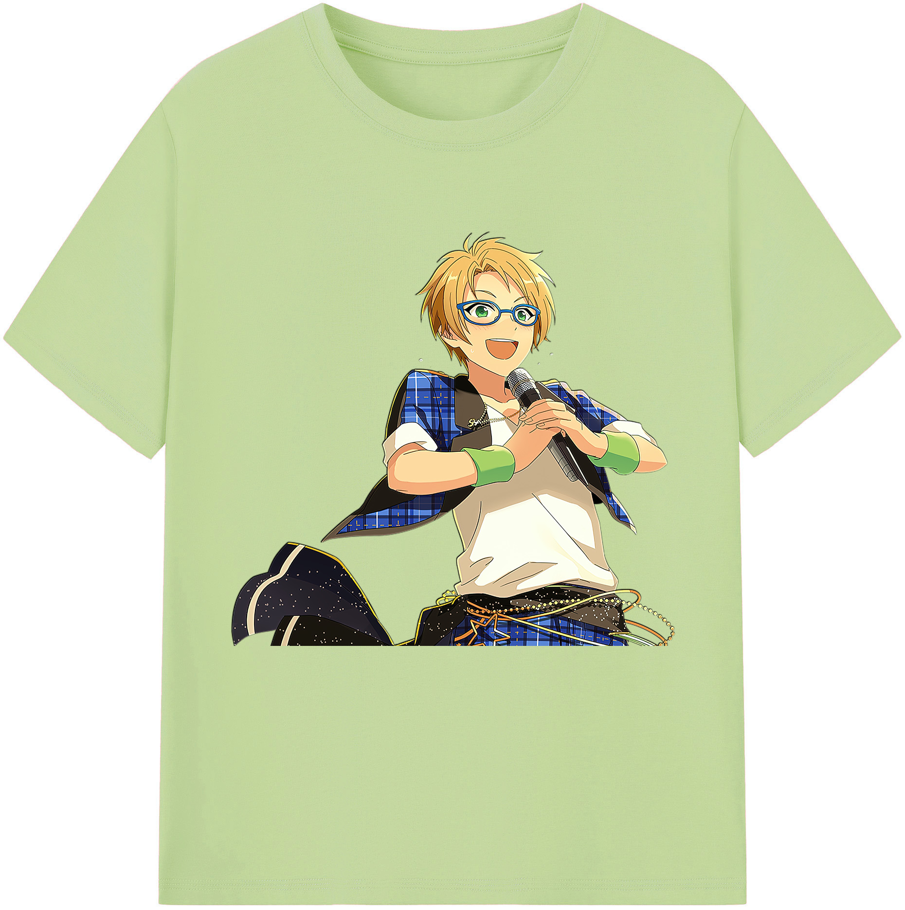 （画像用） あんさんぶるスターズ! Ensemble Stars 綿100％半袖Tシャツ（フロントプリント）